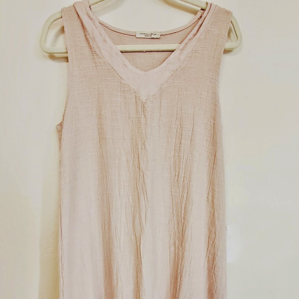 Francesca Bettini Linen Dress Sz L